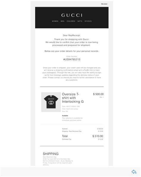 gucci orders online